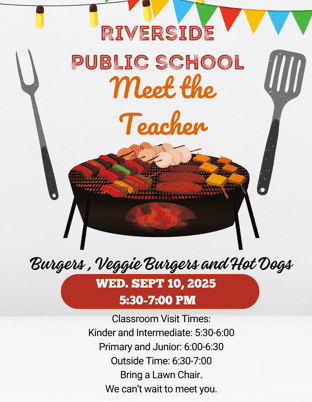 Meet the Teacher
Sept 10 from 5:30-7PM